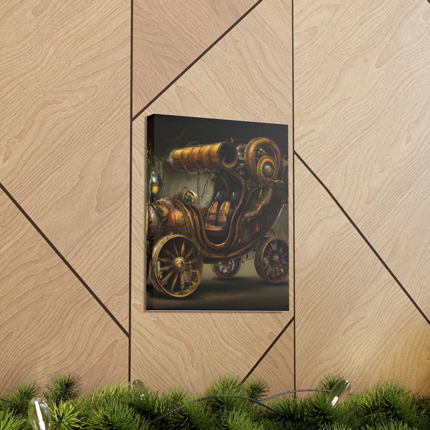 Steampunk Motorcar - Canvas