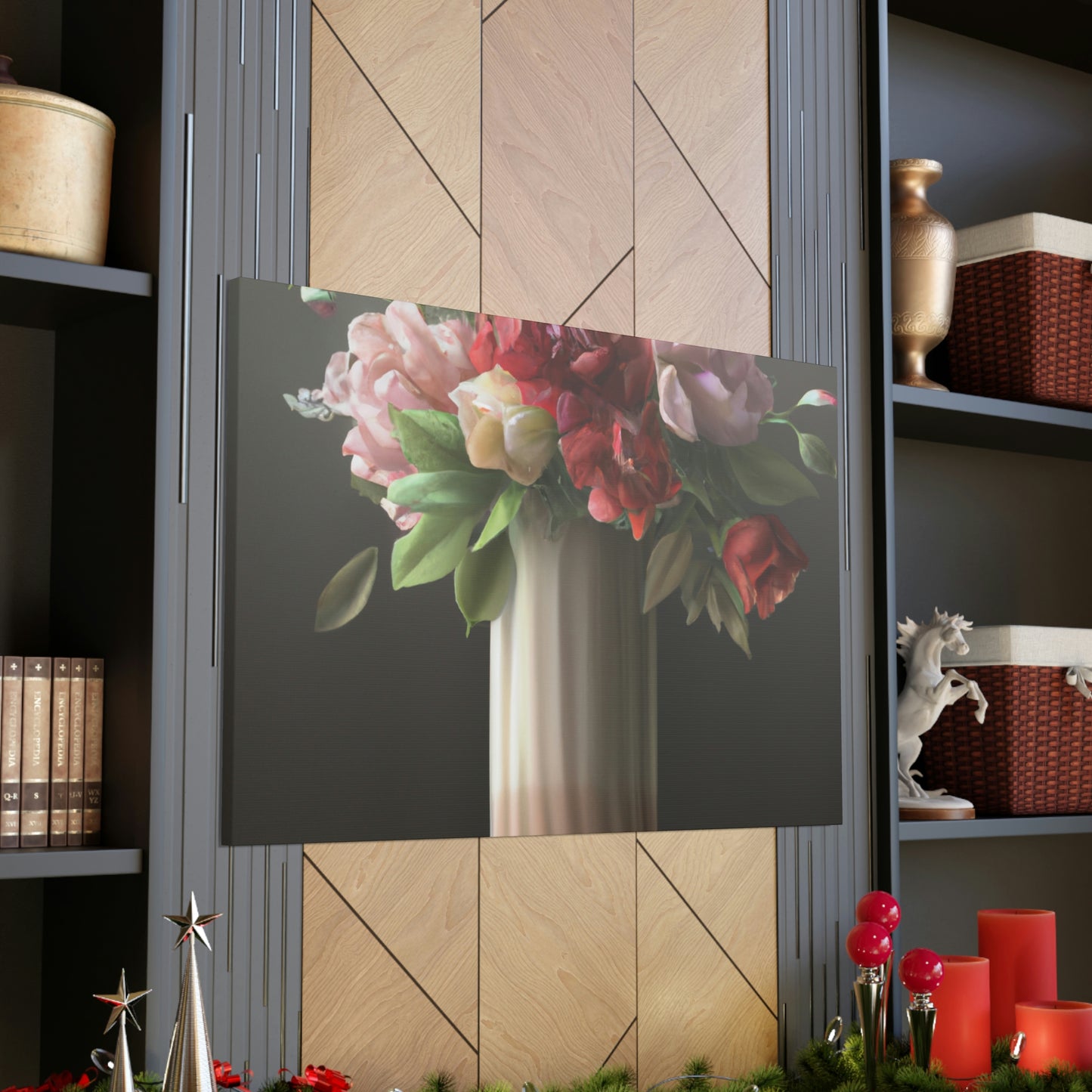 Blossoming Petals Captured - Canvas