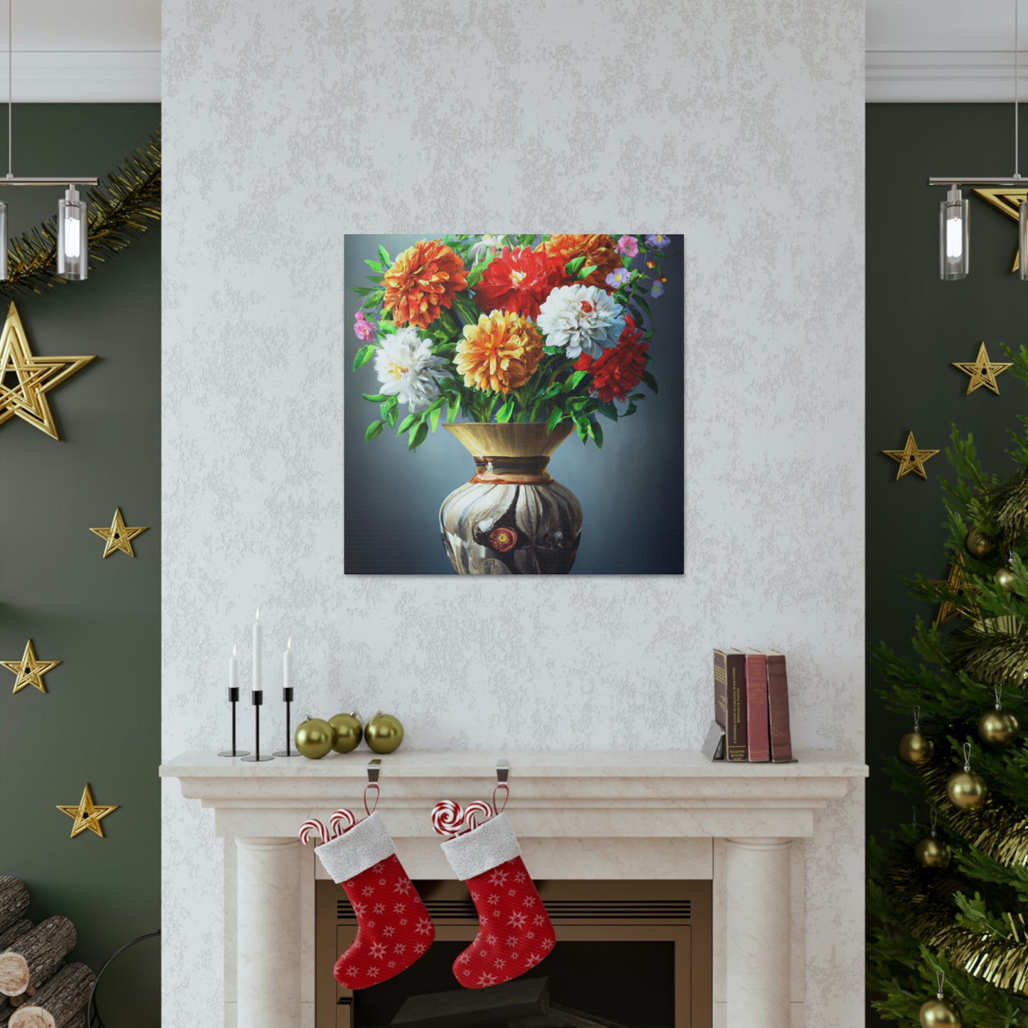 Flowering Splendor. - Canvas