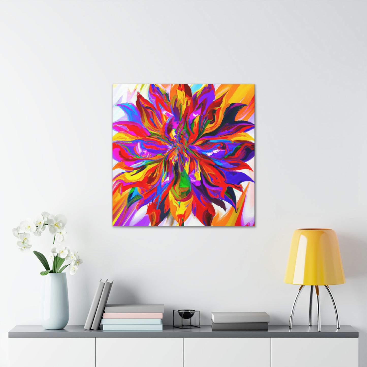 Vibrant Blooms - Canvas