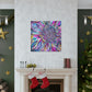Psychedelic Bloom. - Canvas