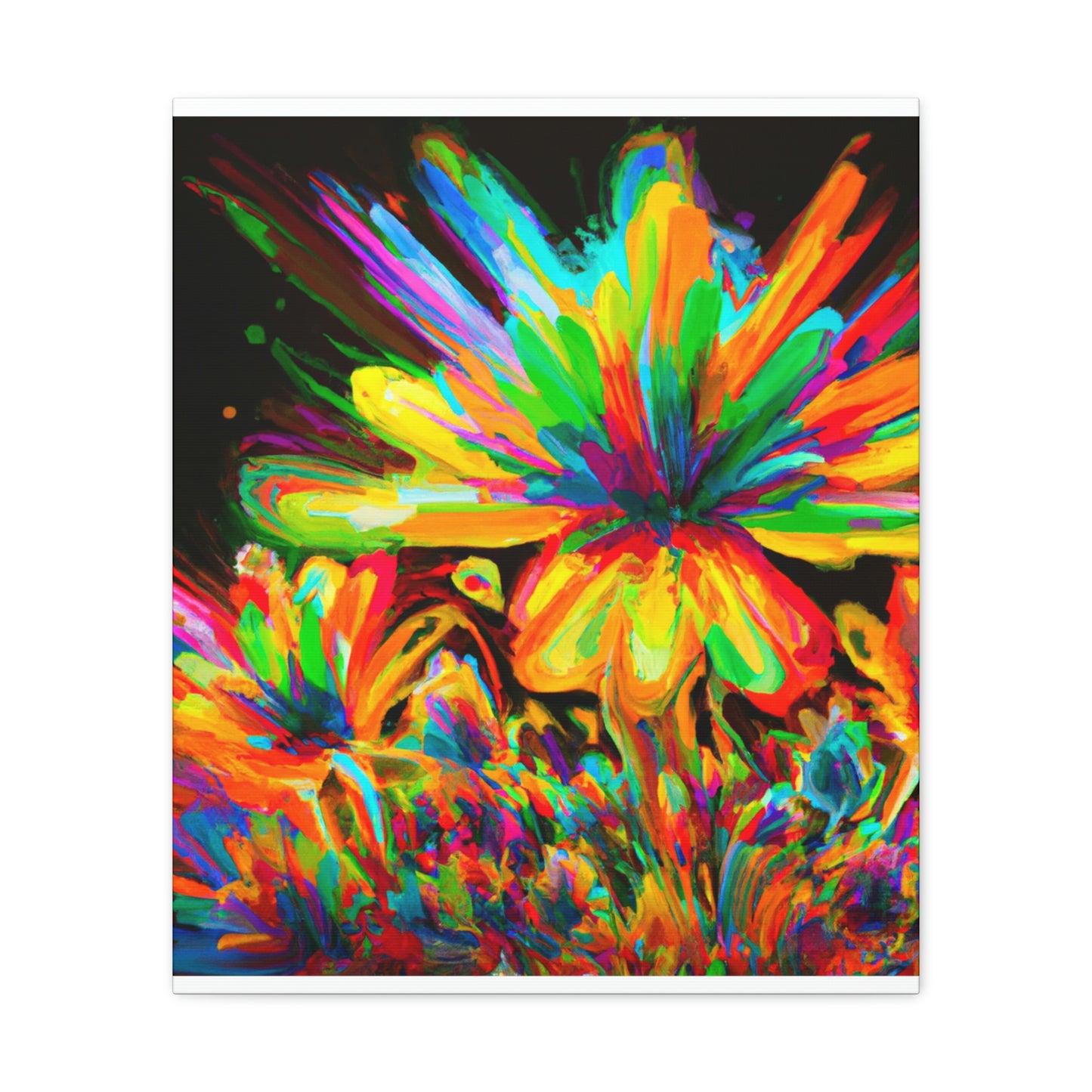 Vivid Bloom. - Canvas