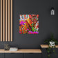 1. "Colored Flower Mix"
2. "Multi Flowered Cat"
3. "Digital Room Mix" - Canvas