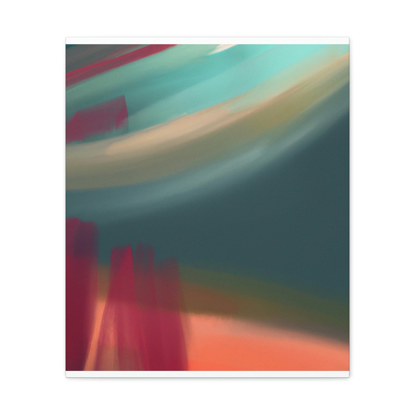 Vibrant Bloom. - Canvas