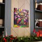 Groovy Bloom. - Canvas