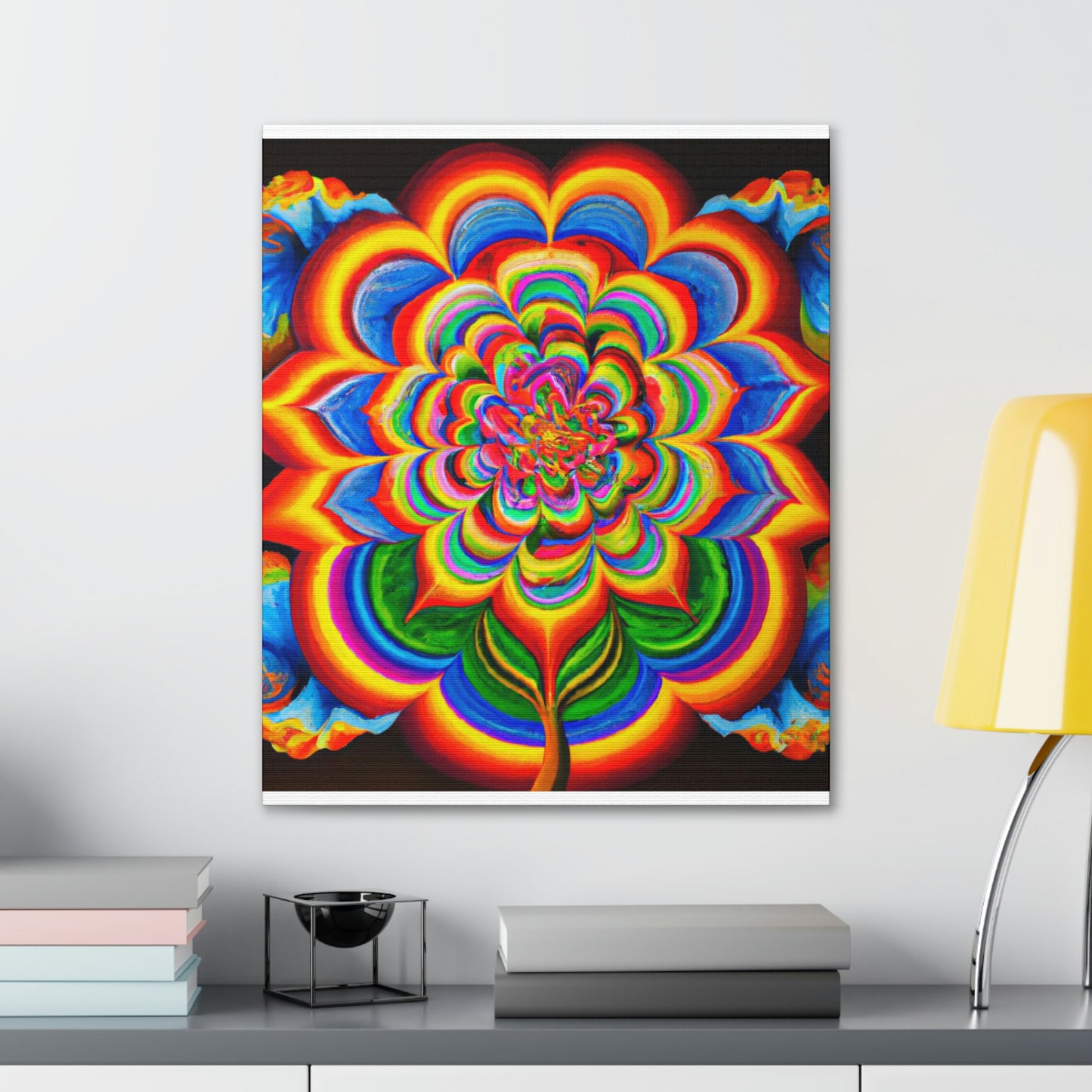 "Vibrant Blooms" - Canvas