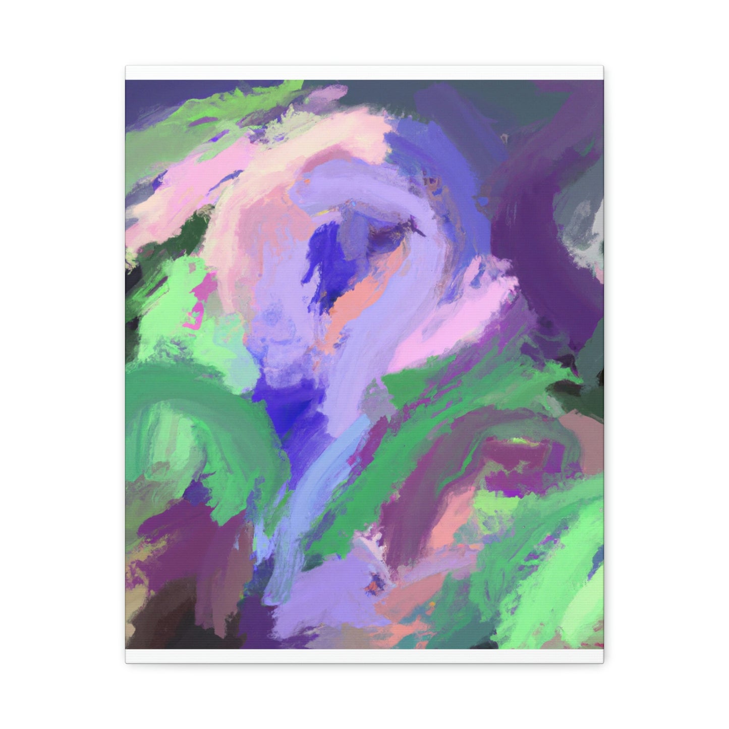 Brush Harmony. - Canvas