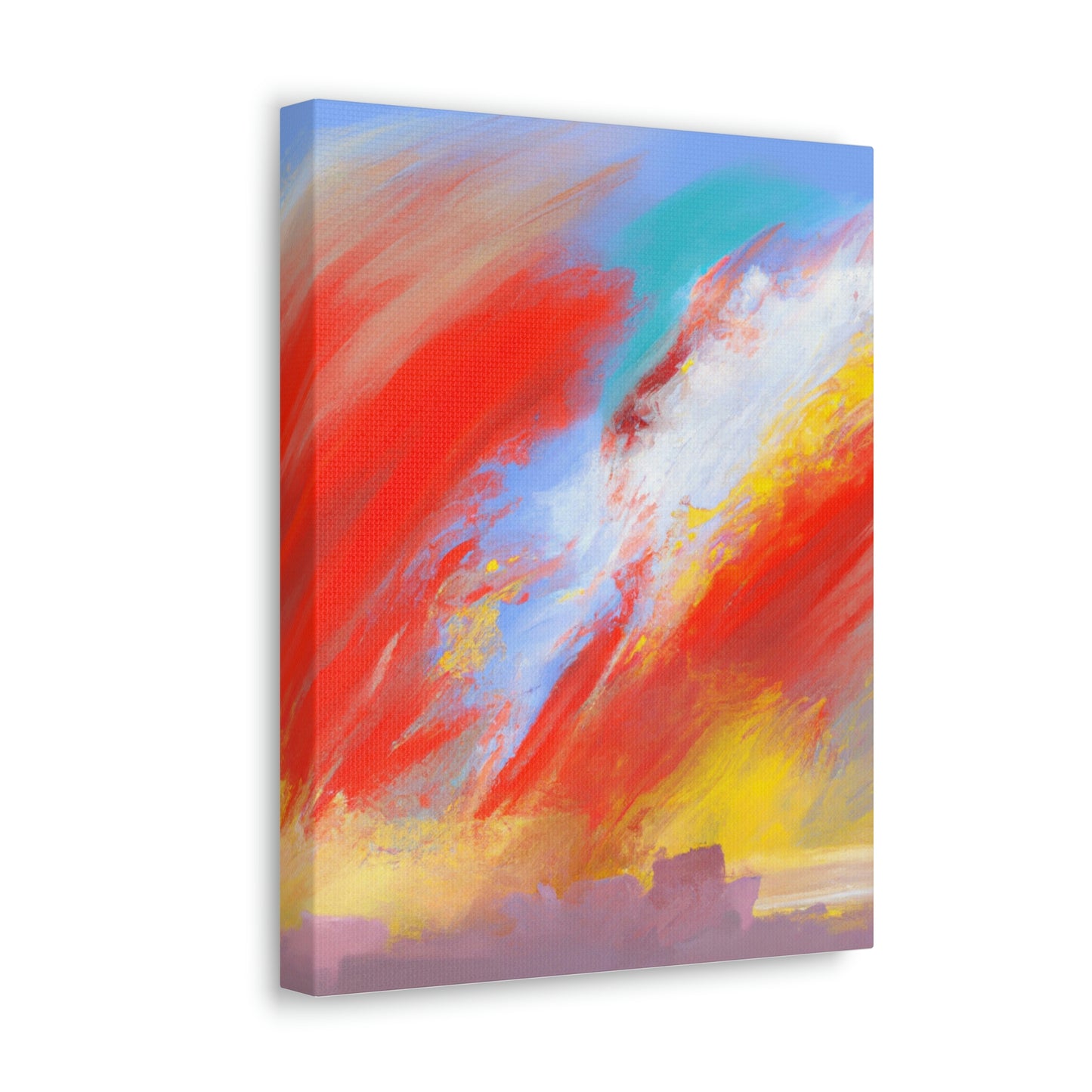 Brush Burst. - Canvas