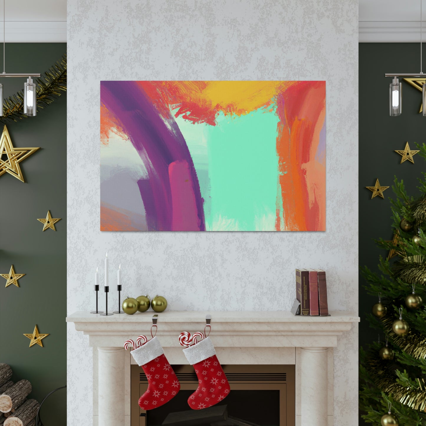 Fiery Dream. - Canvas