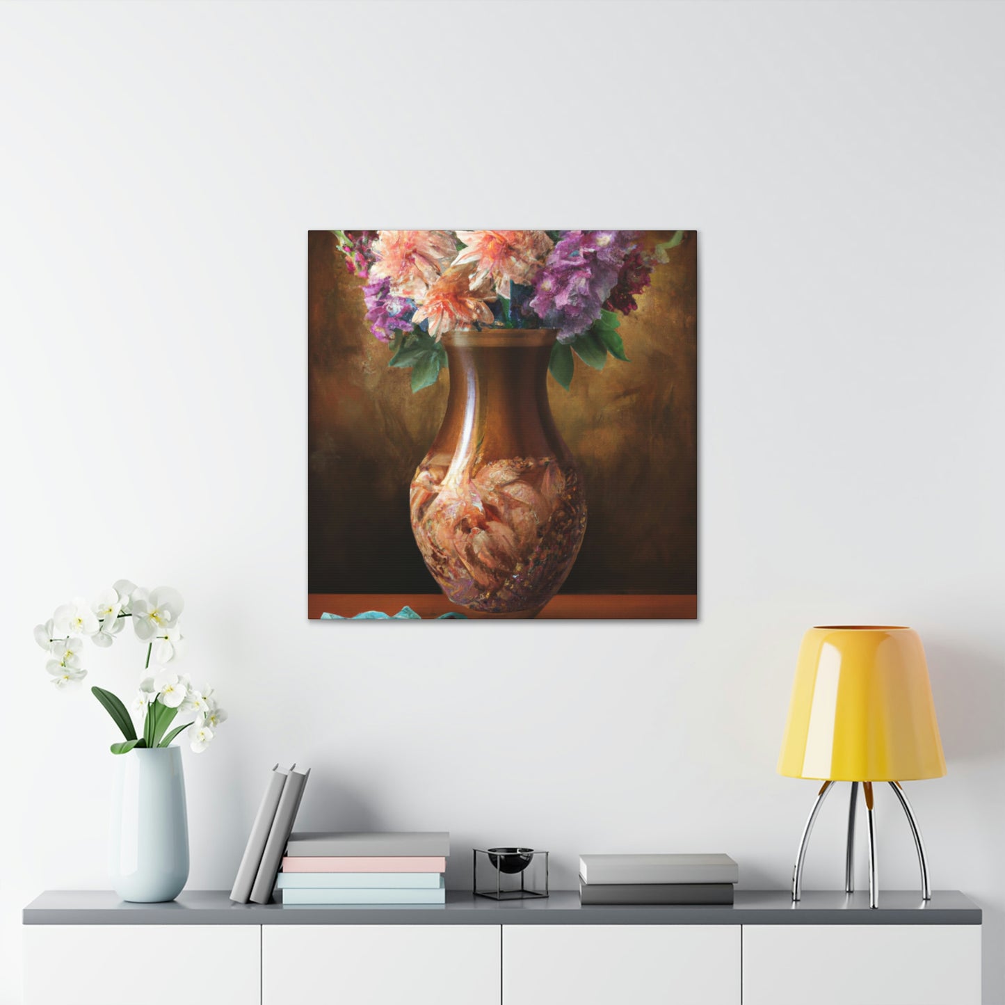 Floral Splendor Art. - Canvas