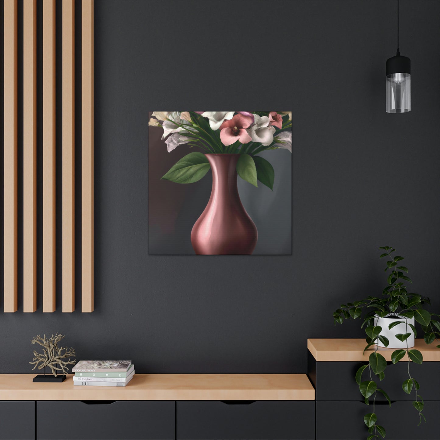 "Detailed Floral Bloom." - Canvas