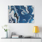 Twilight Swirls. - Canvas