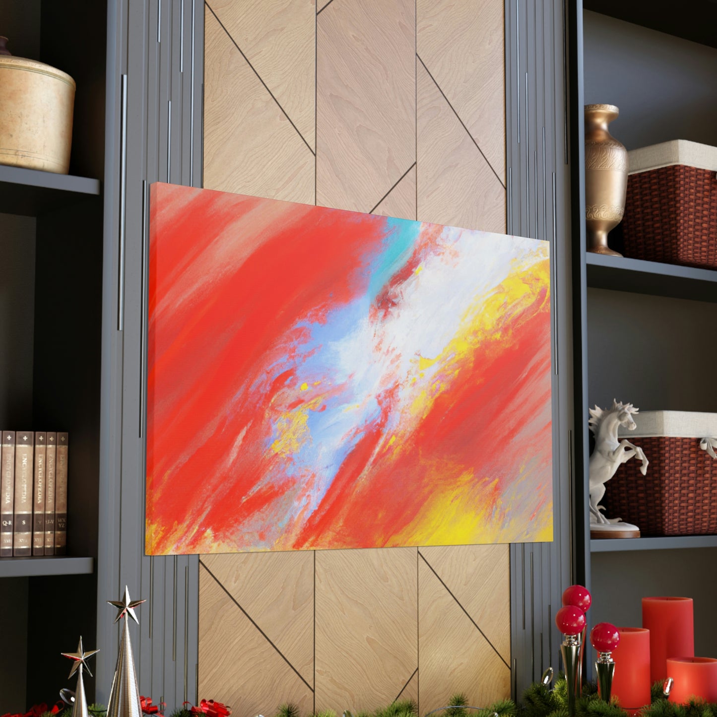 Brush Burst. - Canvas