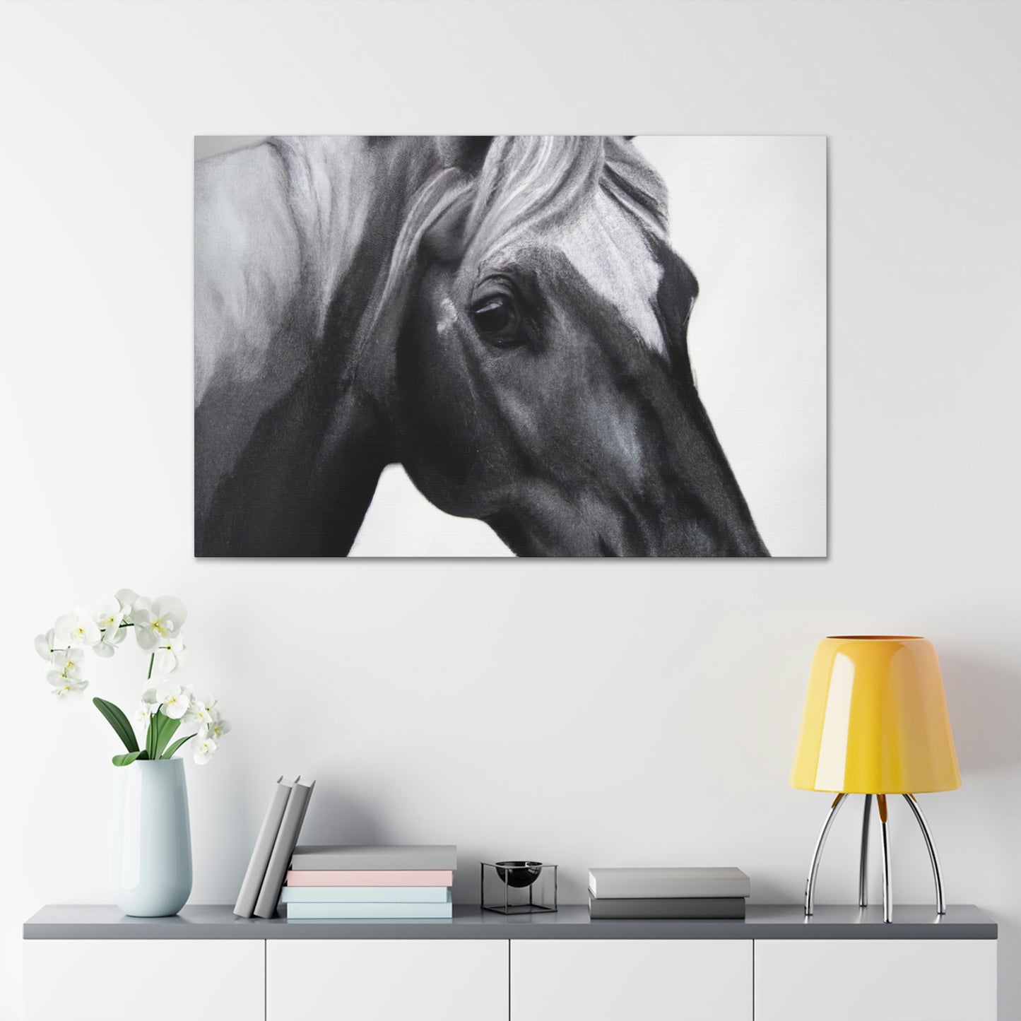 Shadow Steed. - Canvas