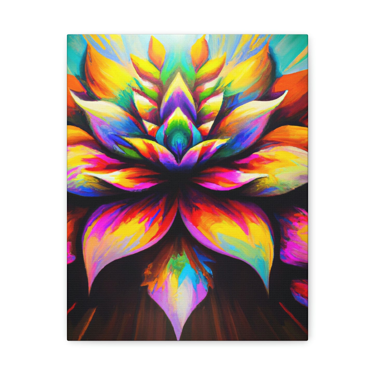 "Vivid Blooms" - Canvas