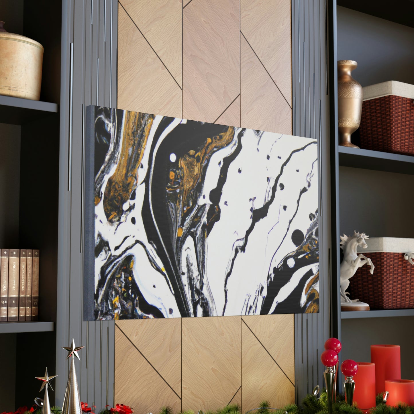 Gilded Flux Art. - Canvas
