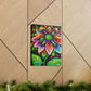 Vibrant Bloom. - Canvas