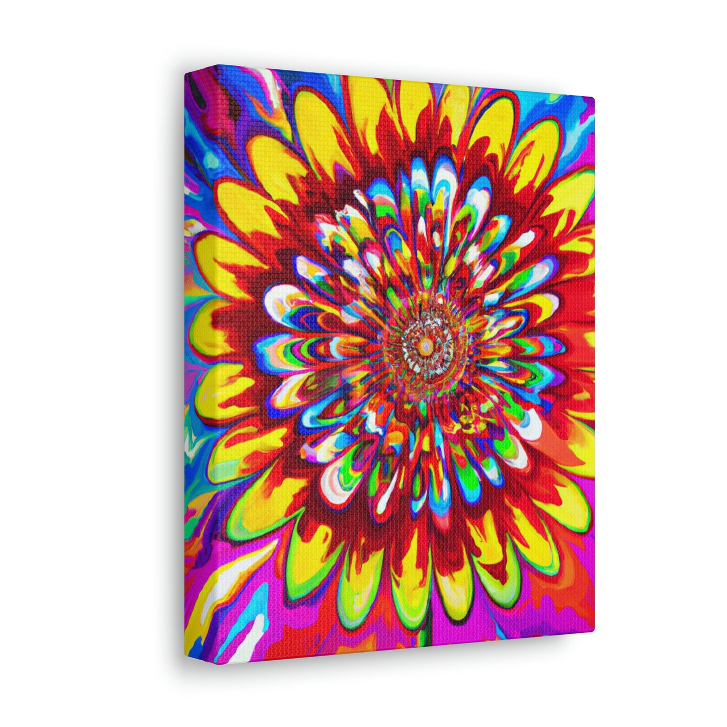 "Vivid Plume" - Canvas
