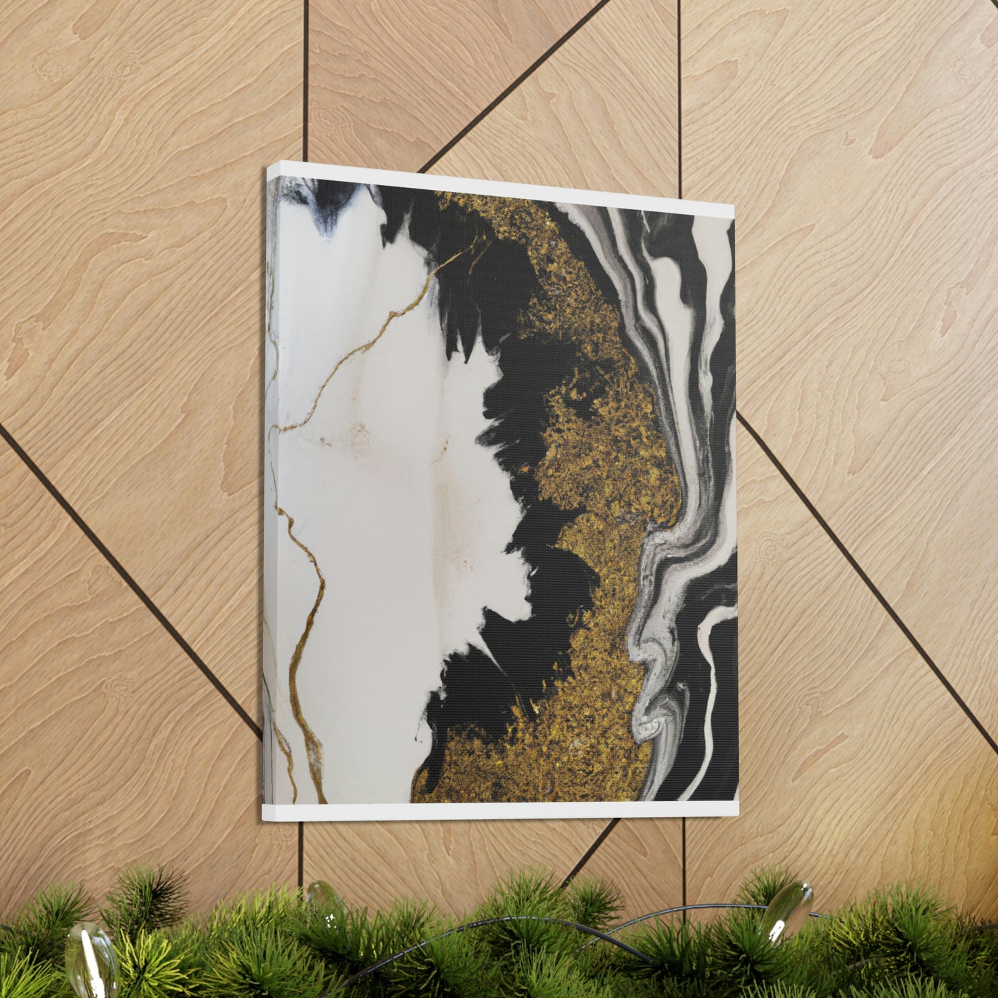 Golden Fusion Art - Canvas