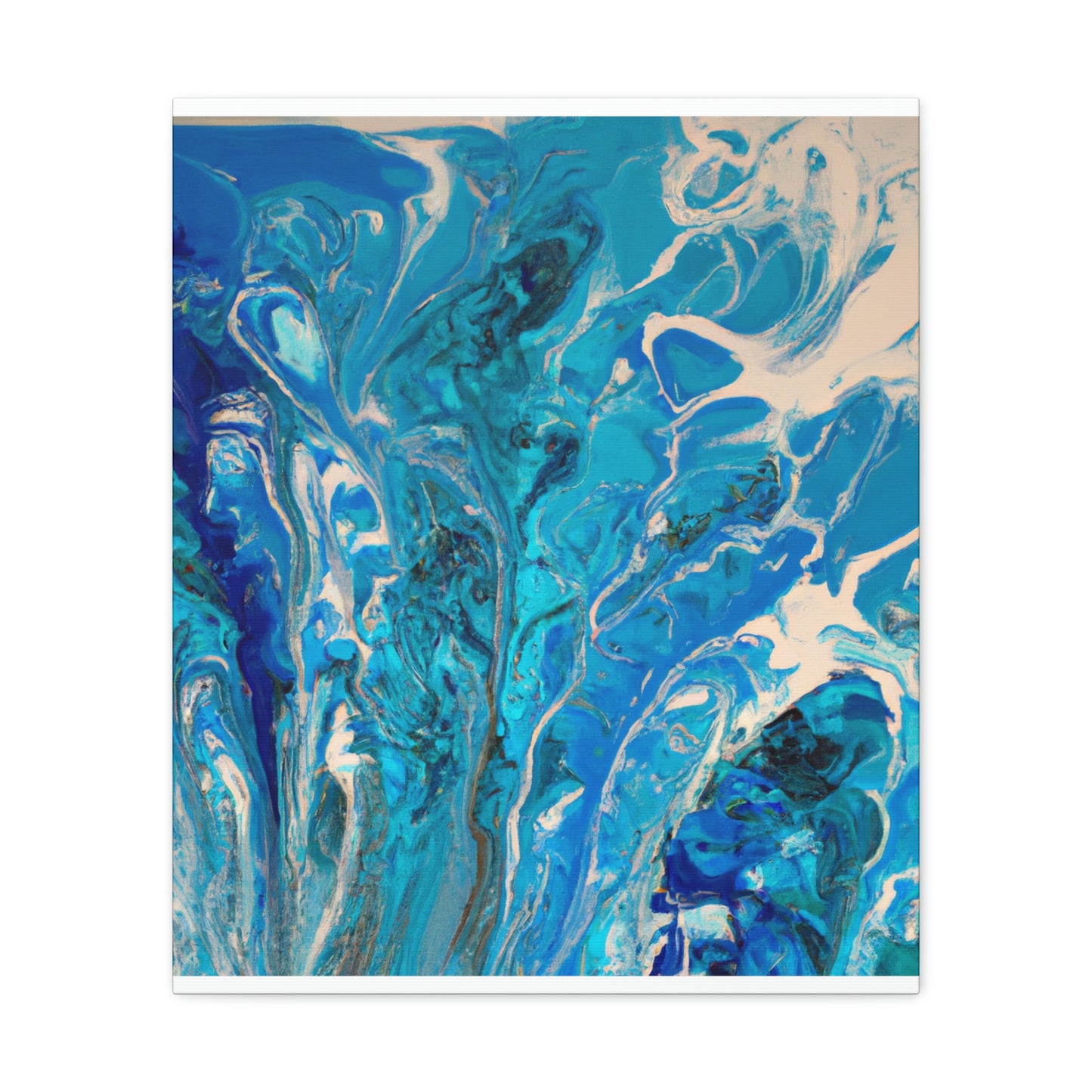 Blue Bliss. - Canvas