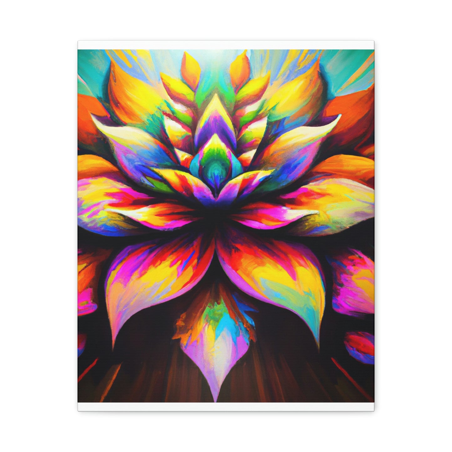 "Vivid Blooms" - Canvas
