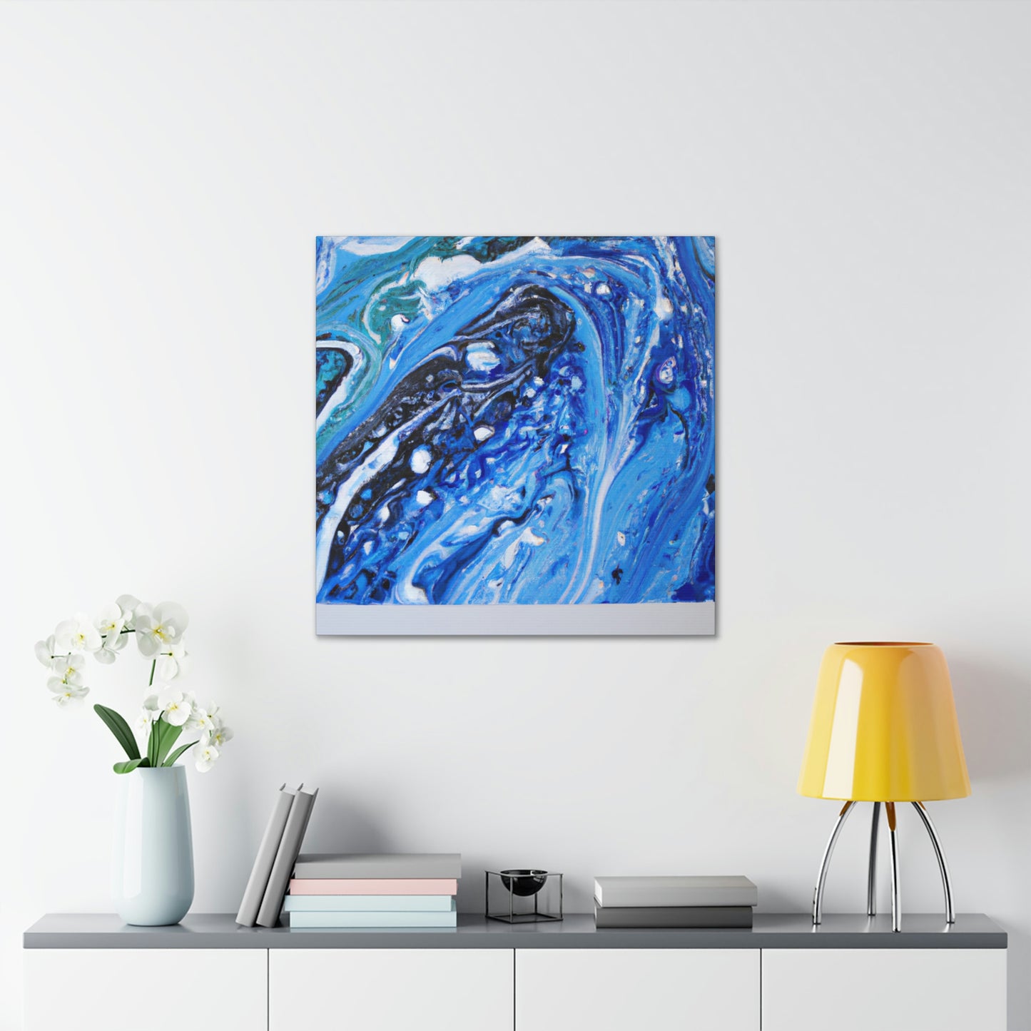 "Aqua Bliss" - Canvas