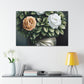 Glowing Floral Splendor. - Canvas