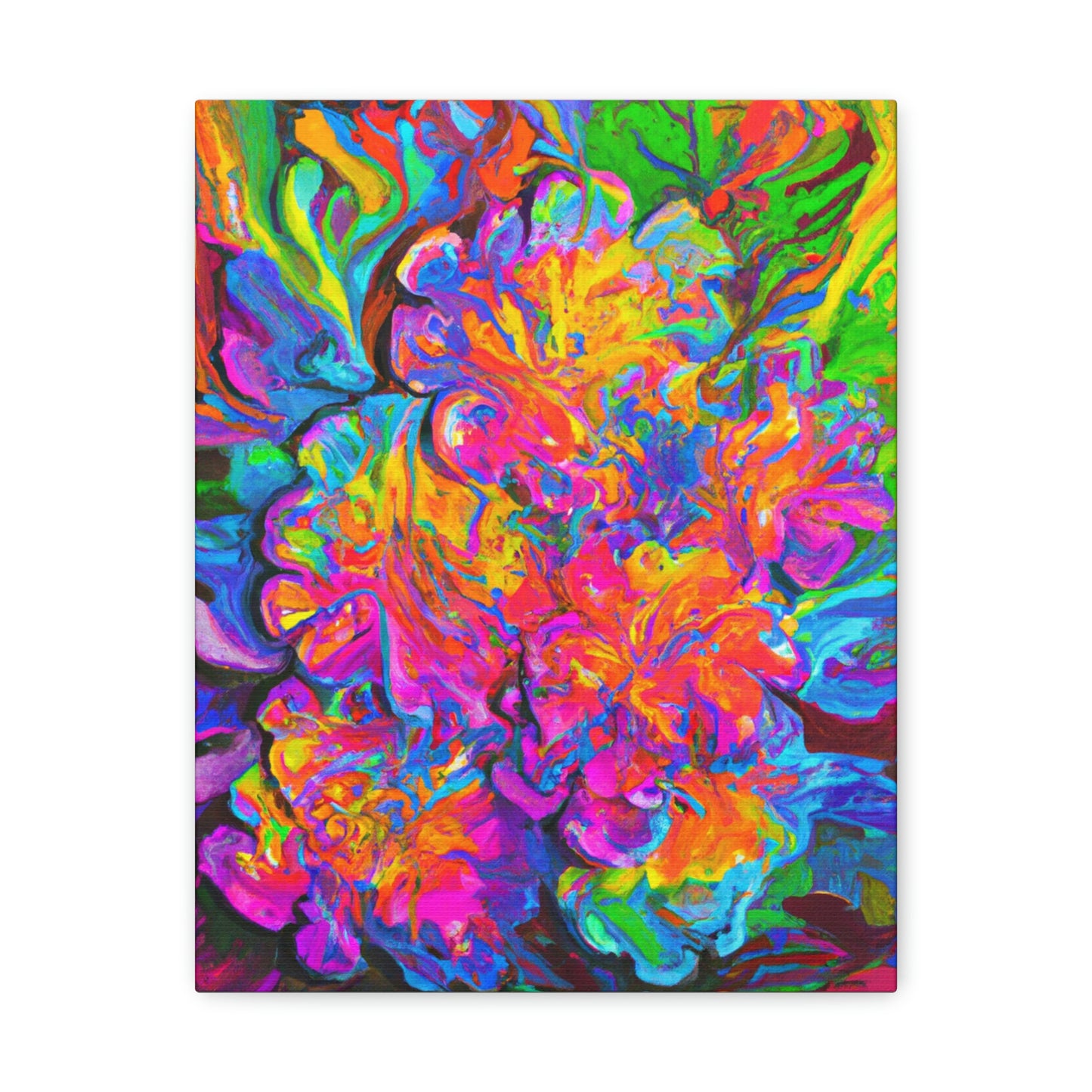 Vivid Blooms. - Canvas