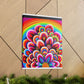 Vivacious Blooms. - Canvas