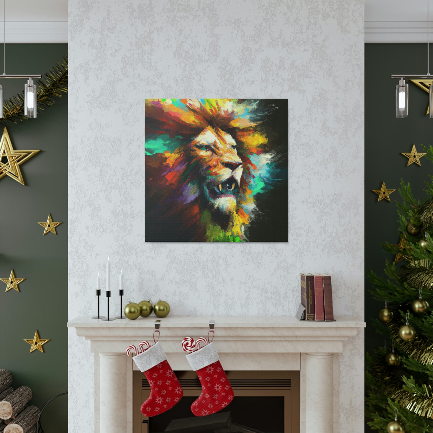 Rainbow Majesty - Canvas