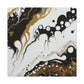 Mystic Gold Wave. - Canvas