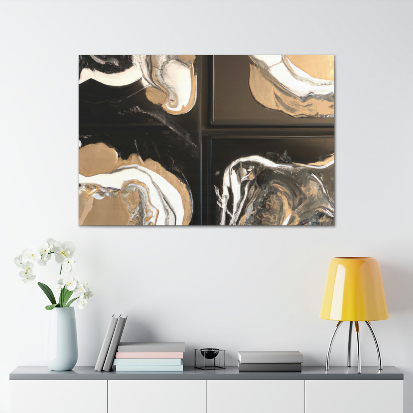 Midnight Luxury Glitz - Canvas