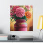 Vase Blossom Bliss - Canvas