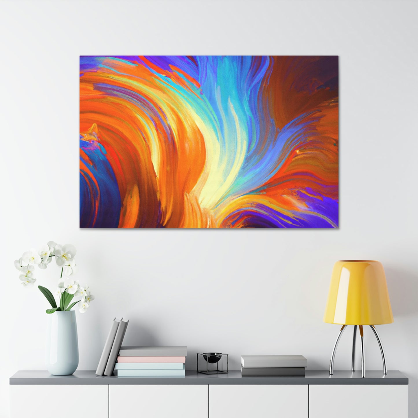 Frost Haze. - Canvas