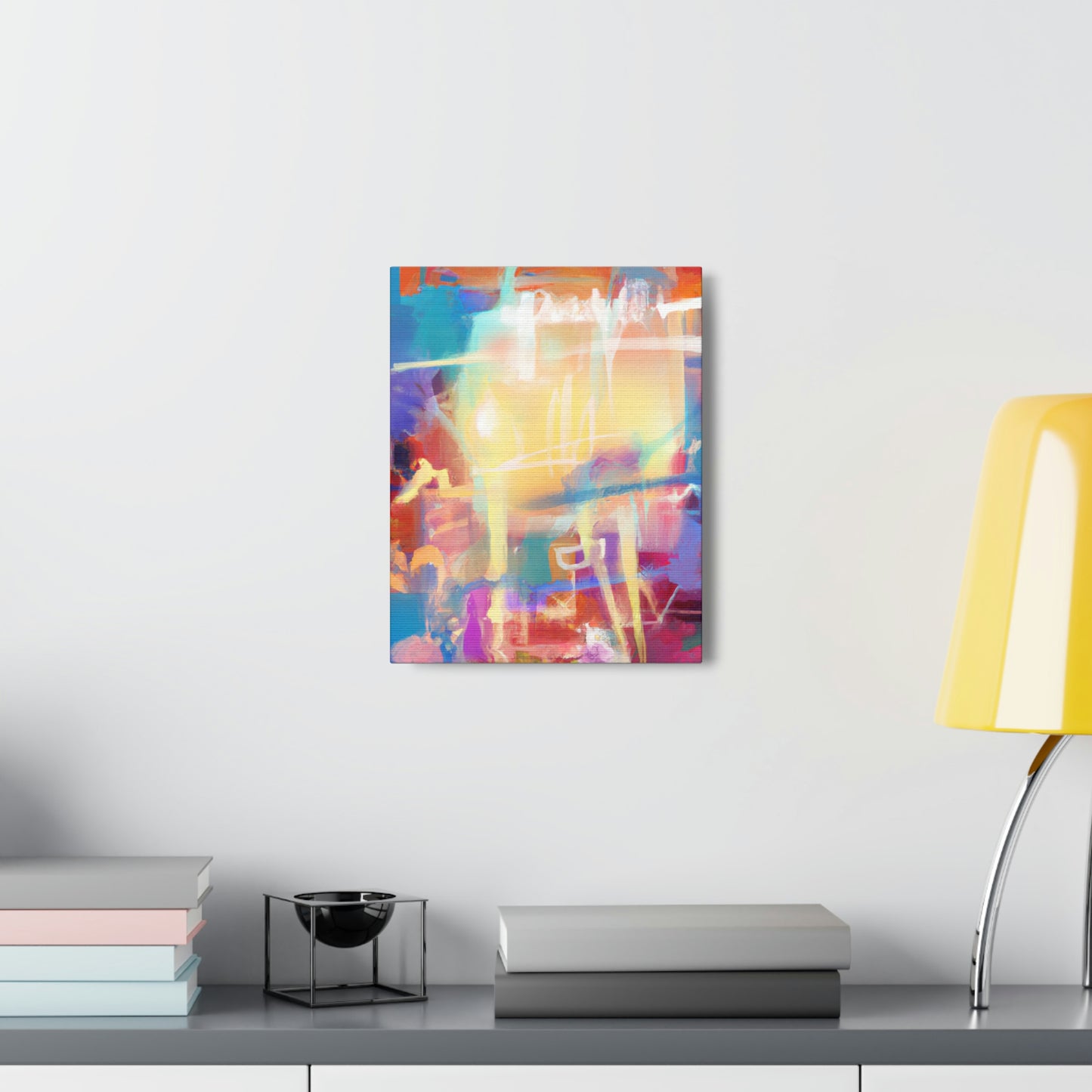 Cosmic Bloom. - Canvas