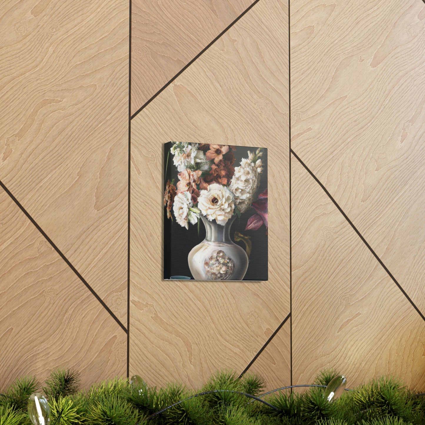 Tender Blooms Brushed. - Canvas