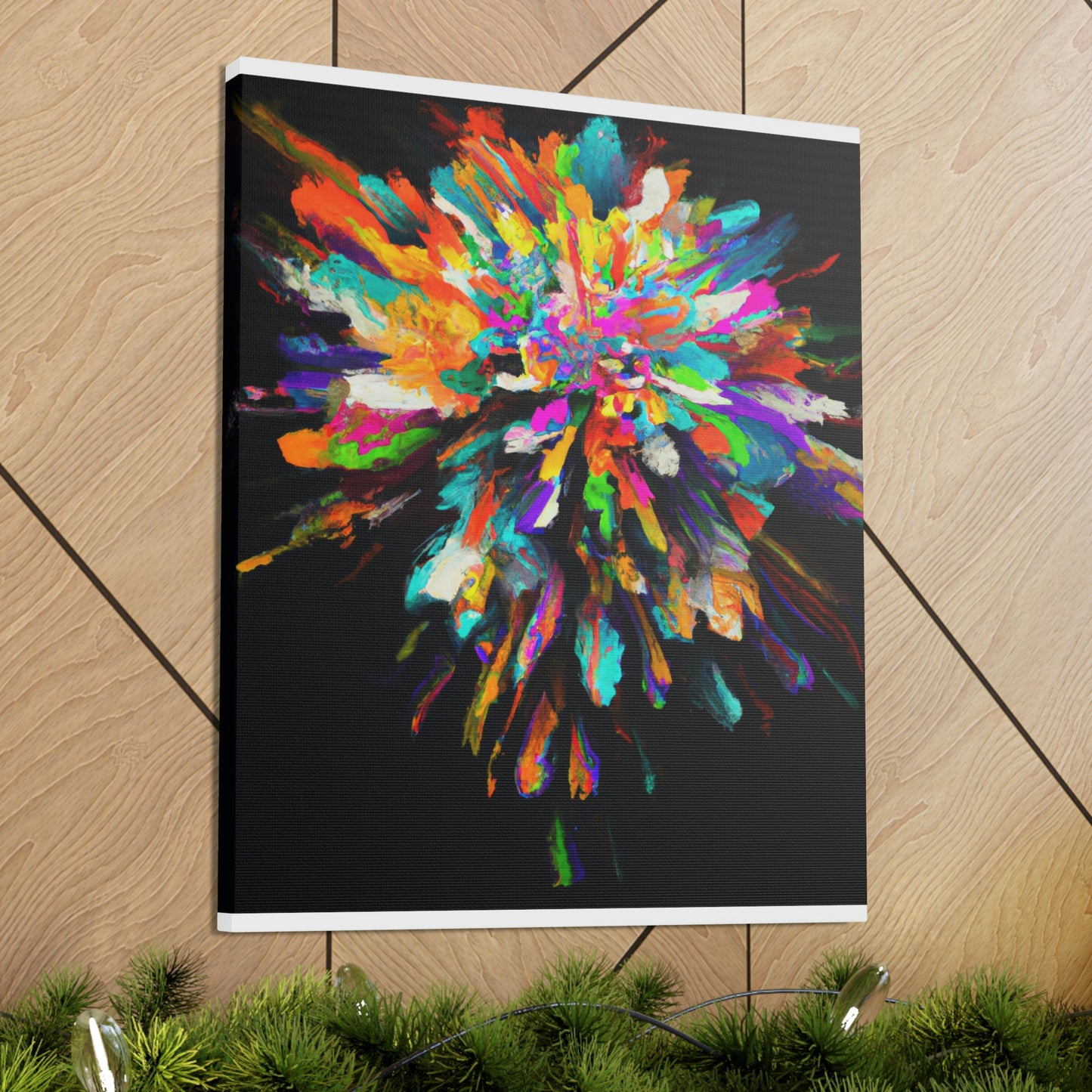 Psychedelic Bloom - Canvas