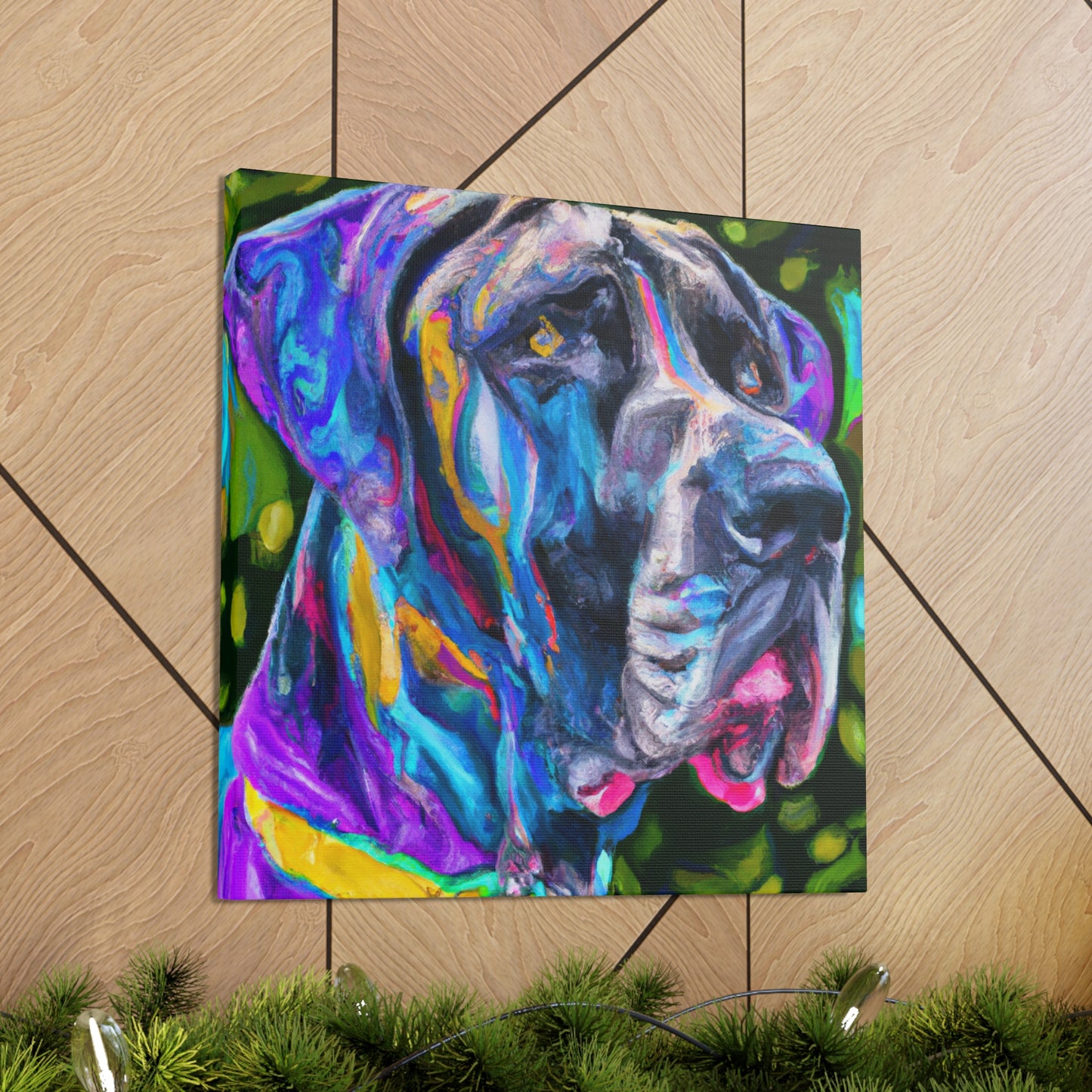 Vibrant Dane Art - Canvas