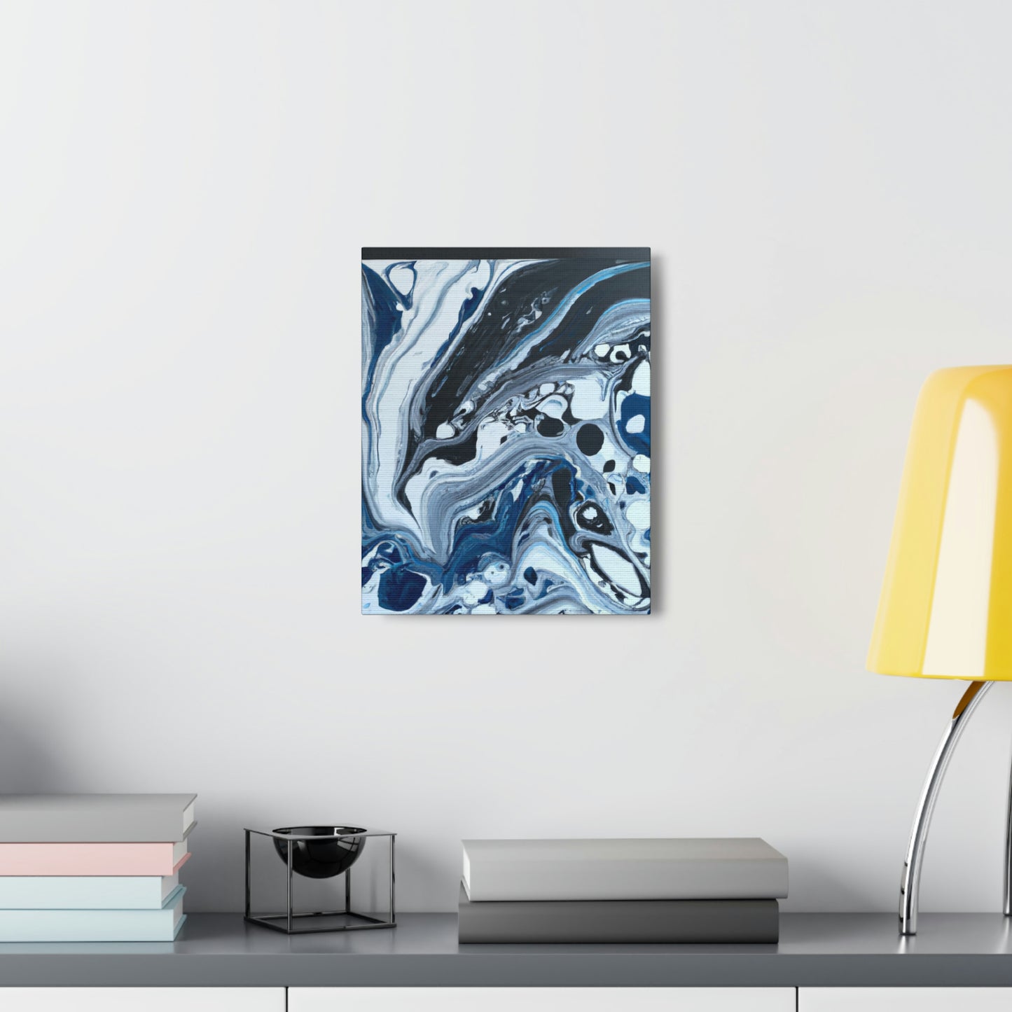 Blue Reflection. - Canvas
