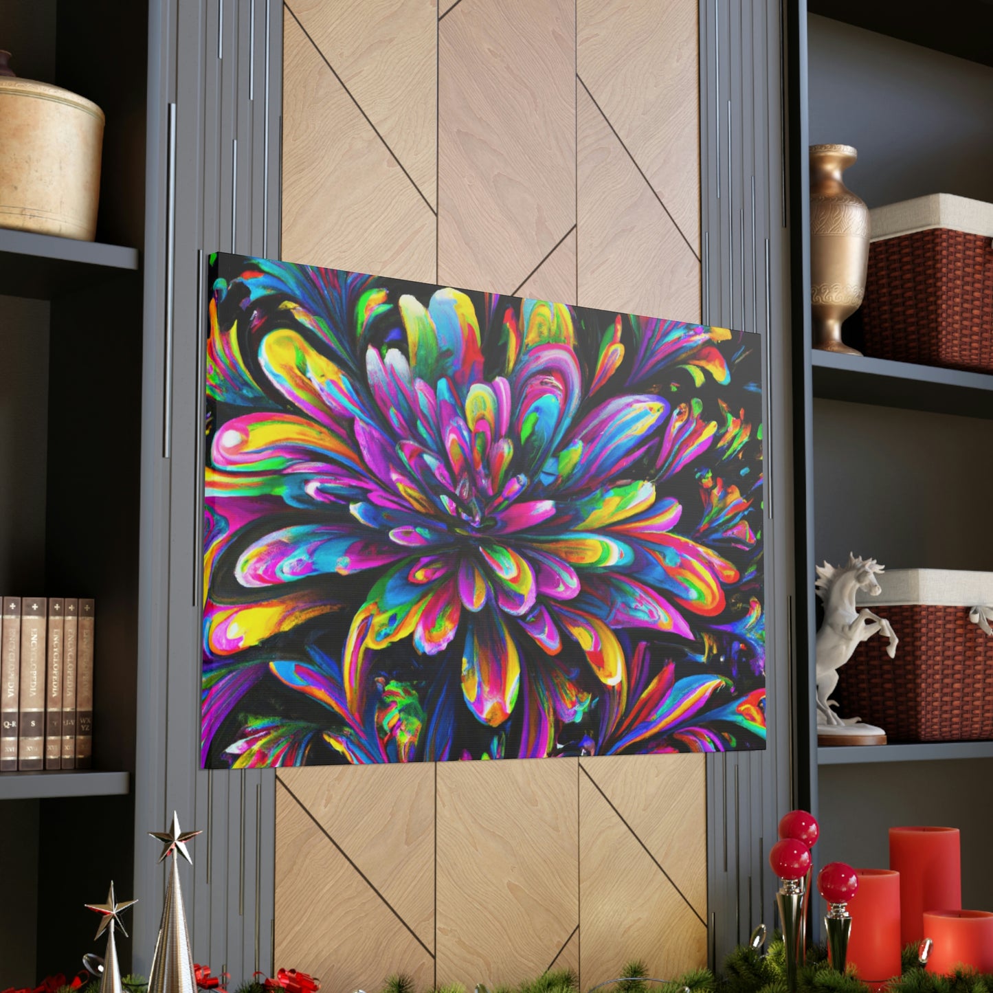 Colorful Bloom - Canvas