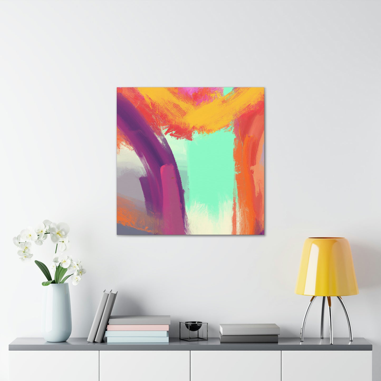 Fiery Dream. - Canvas