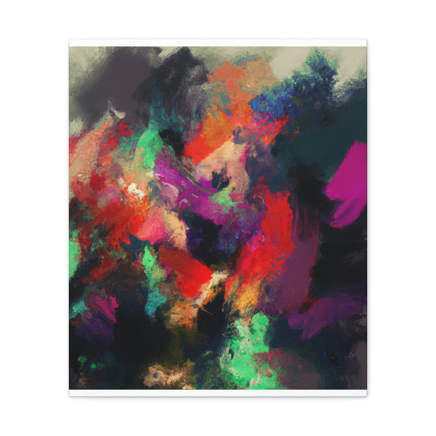 Vivid Vibes. - Canvas