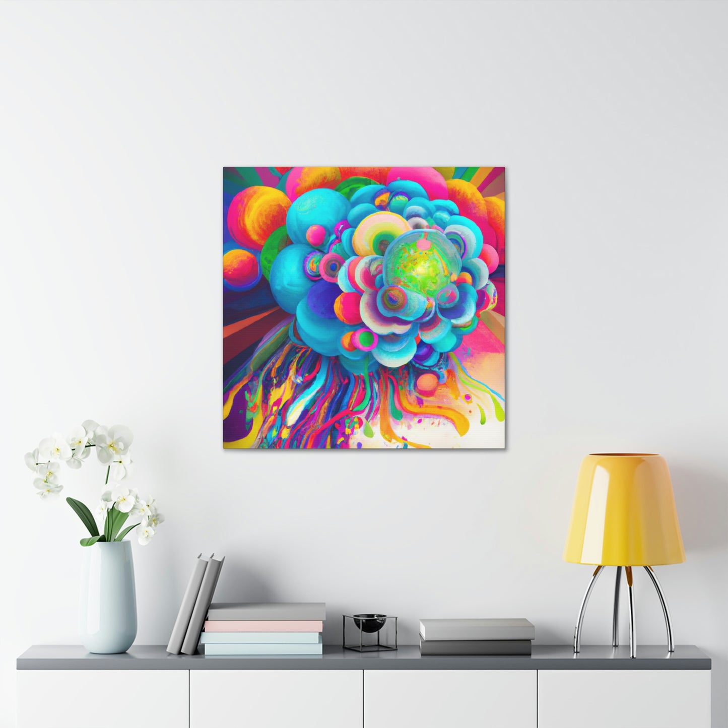 Colourful Vibes - Canvas
