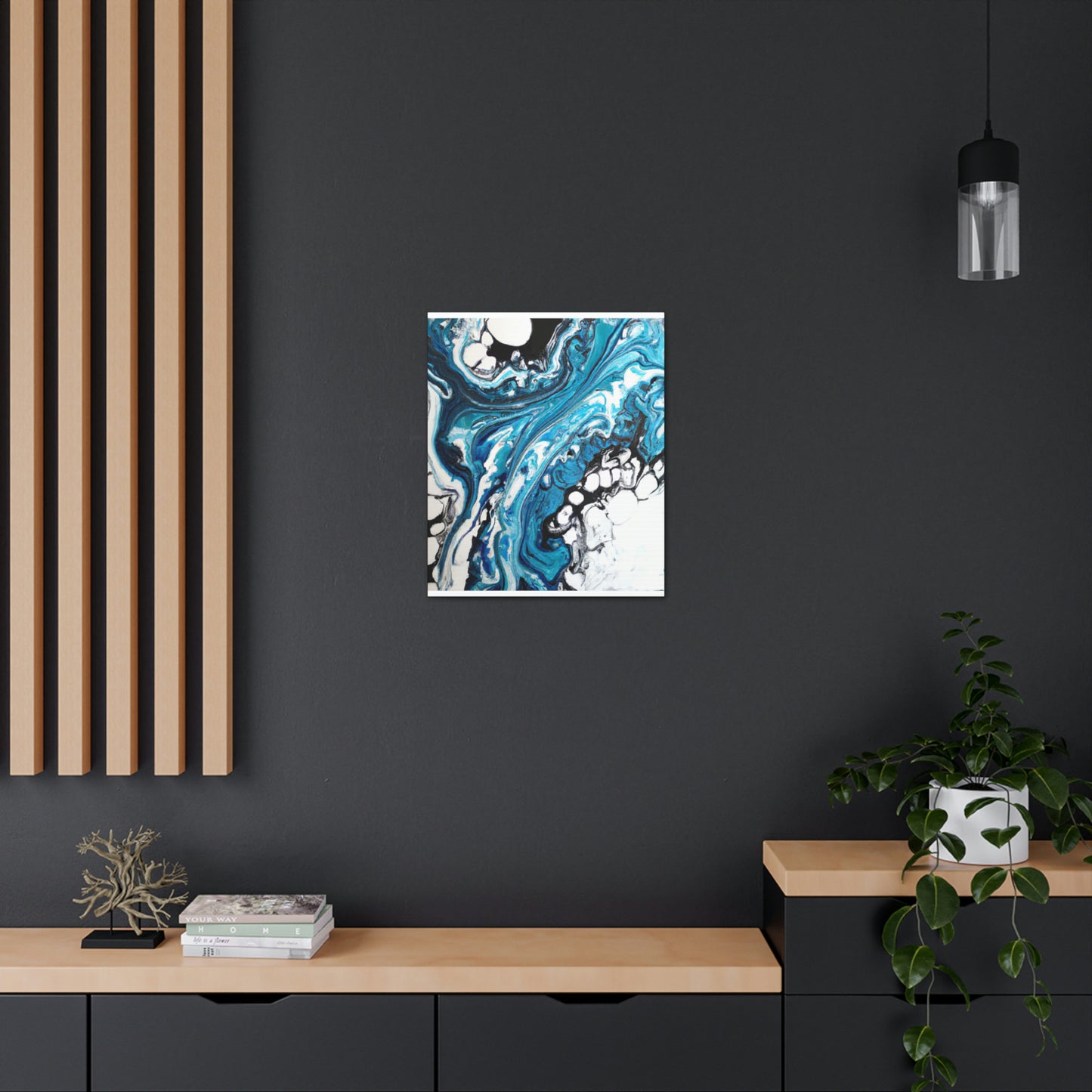 Blue Mirage. - Canvas