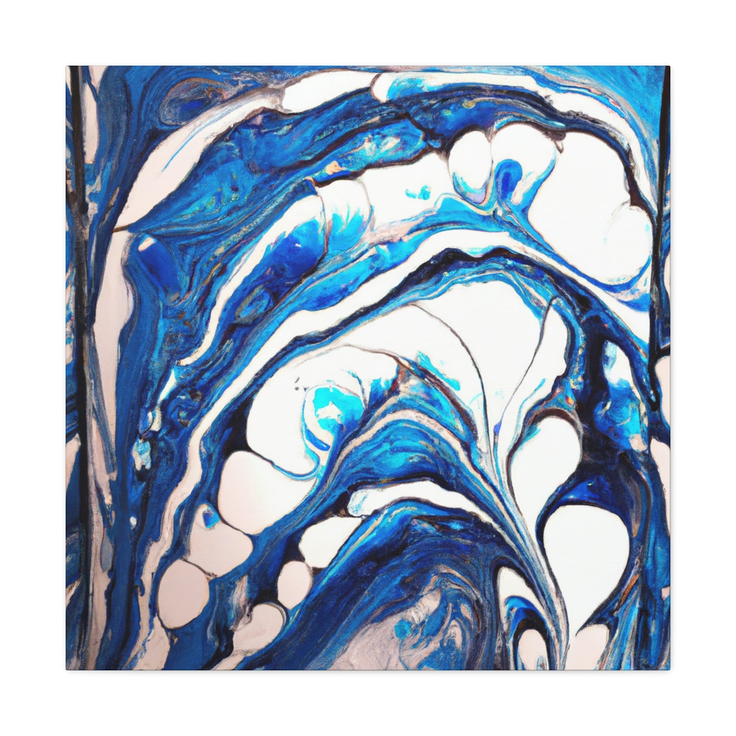 Aqua Splendor. - Canvas