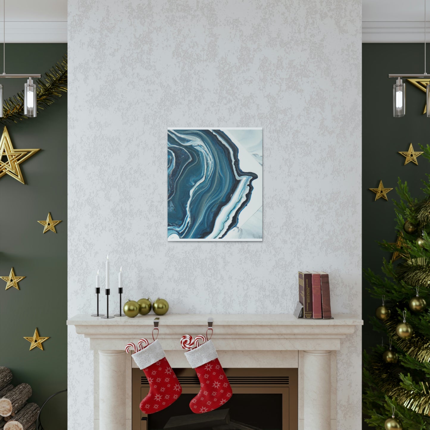 Aqua Calm - Canvas