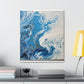"Blue Spark" - Canvas