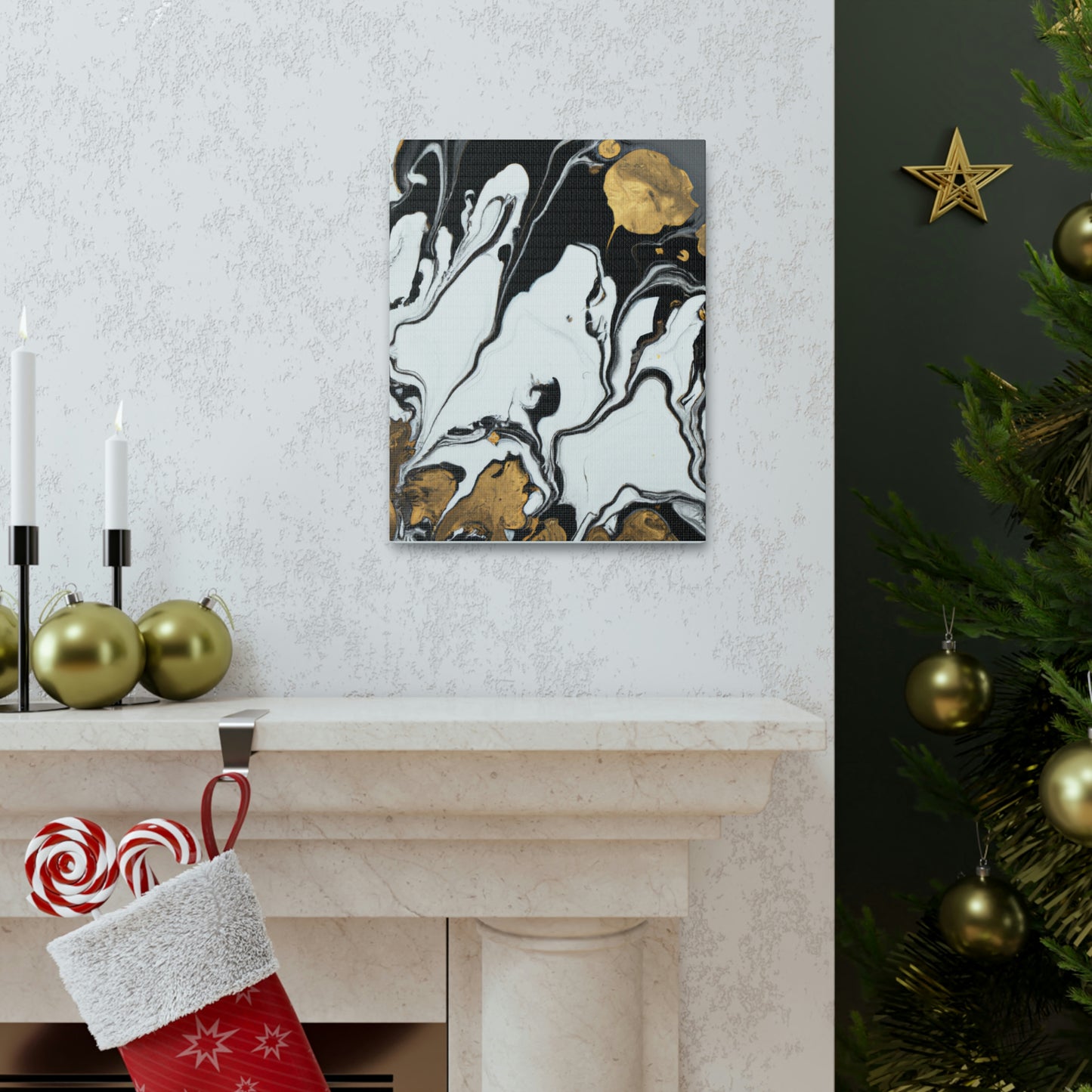 Gilded Liquid Luxe - Canvas