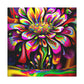 Groovy Bloom. - Canvas