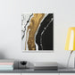 Golden Flow Fusion - Canvas